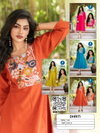 Dhriti By Kaya Berlin Fancy Ladies Anarkali Kurtis Wholesale Market In Surat
